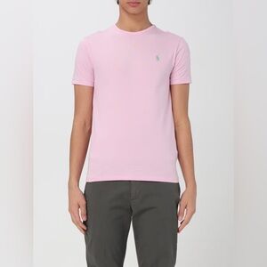 NWT POLO RALPH LAUREN PINK CLASSIC-FIT CREWNECK T SHIRT (SMALL)